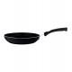 Frigideira 24cm 1,6l Mônaco Induction Em Alumínio Com Antiaderente Starflon Premium Preto